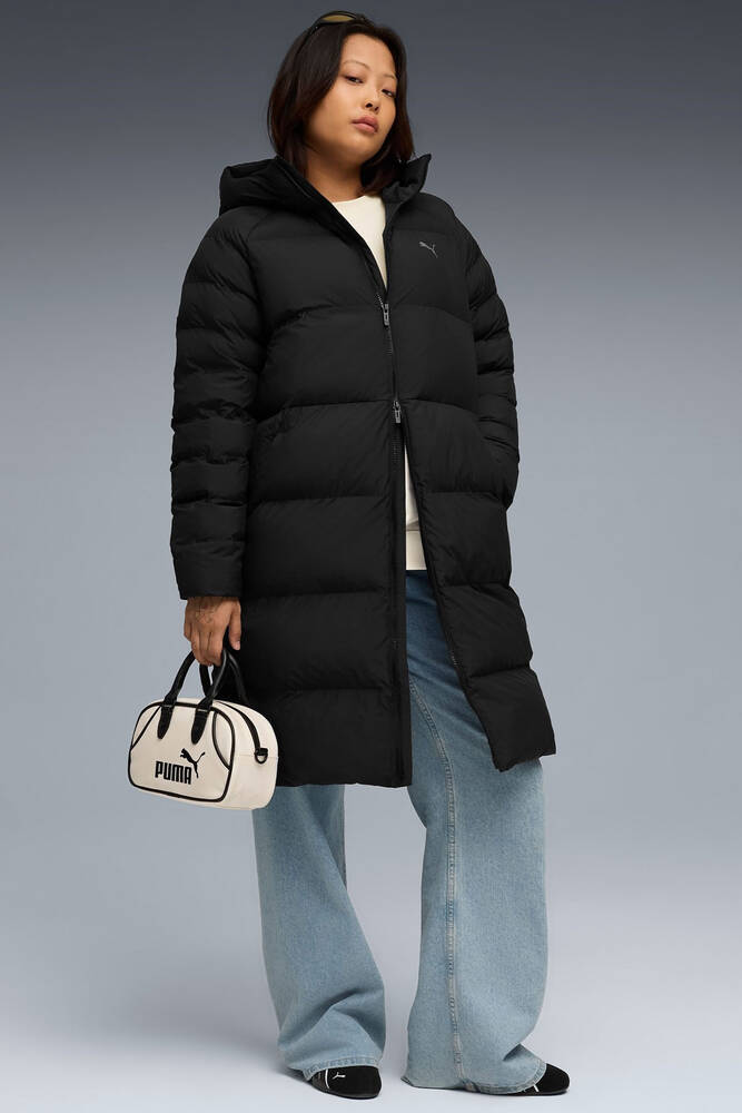 Kadın Mono Hooded Parka 688384-01 Siyah 