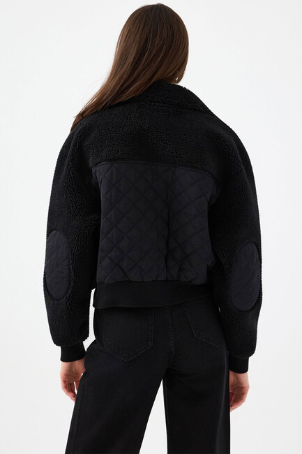 Kadın Mont LF2040625 Siyah (3)