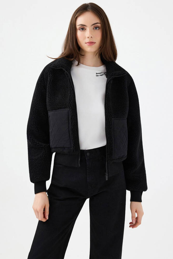 Kadın Mont LF2040625 Siyah 