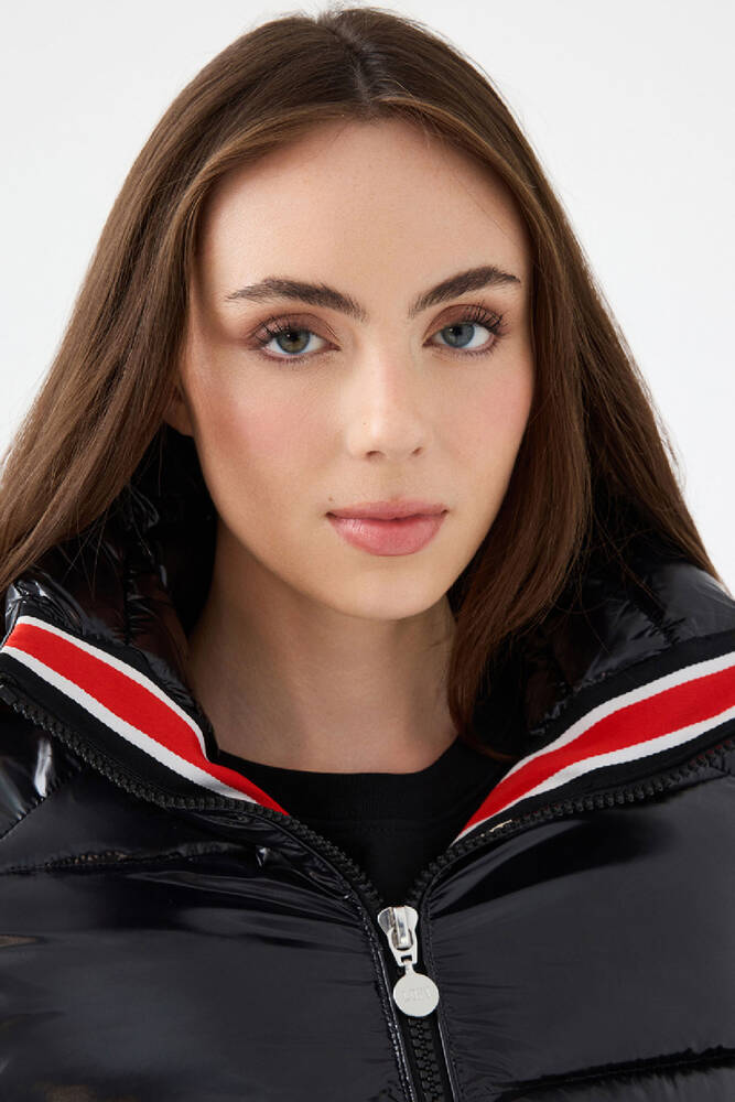 Kadın Mont LF2040945 Siyah 