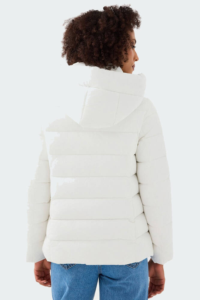 Kadın Mont LF2041093 Beyaz 