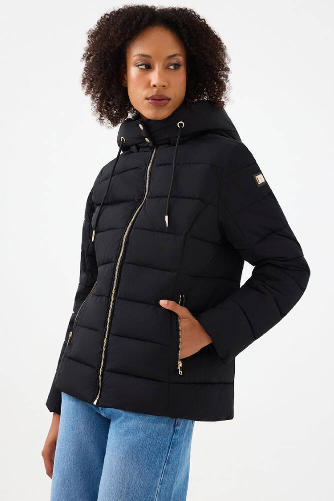 Kadın Mont LF2041093 Siyah 