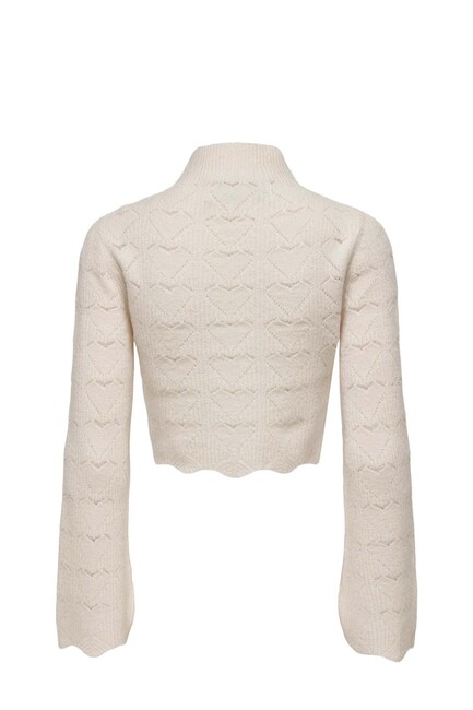 Kadın Morehearts Kazak 15307893 Ekru (2)