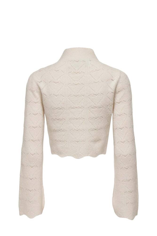 Kadın Morehearts Kazak 15307893 Ekru 