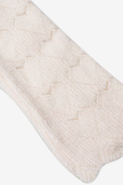 Kadın Morehearts Kazak 15307893 Ekru (3)