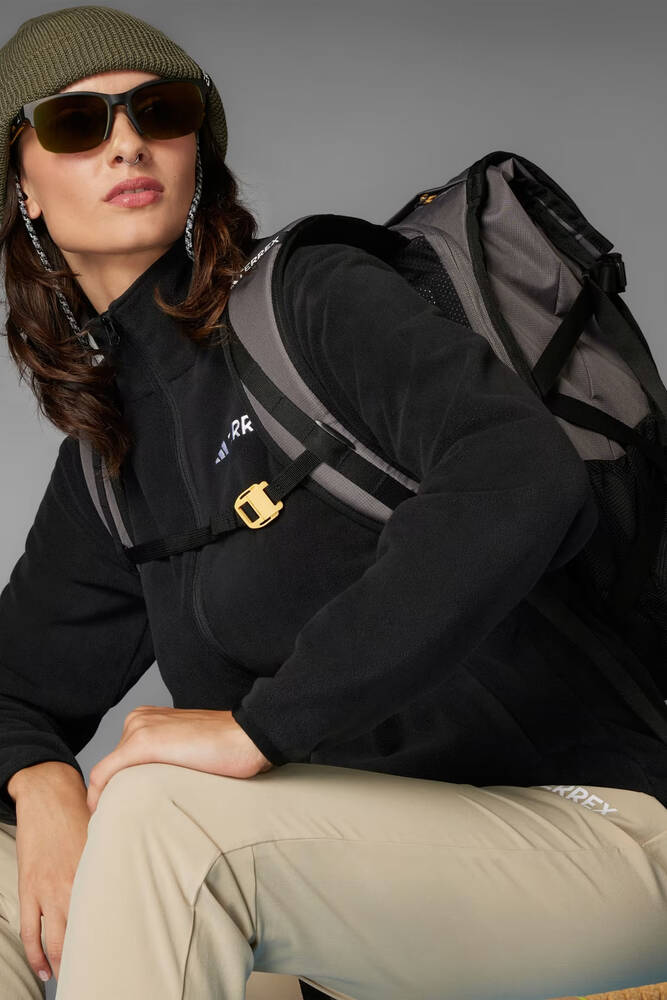 Kadın Mt Ess Fermuarlı Ceket JP0800 Siyah 