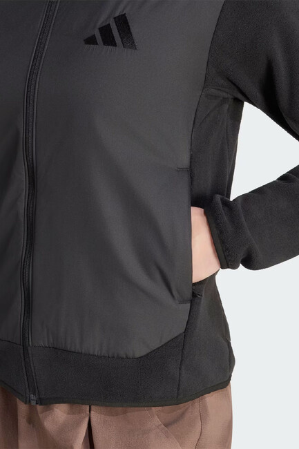 Kadın Mt Ess Fermuarlı Üst KD0187 Siyah  - 6