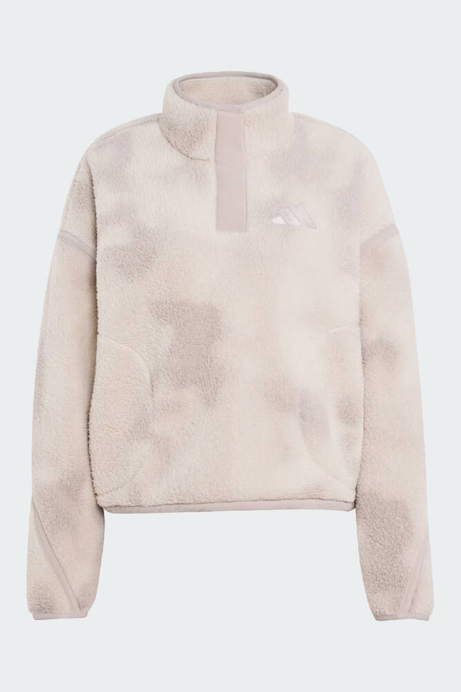 Kadın Mt Ess Hp Aop Sweat KS2312 Ekru 