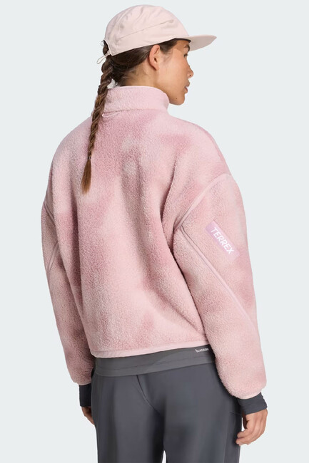 Kadın Mt Ess Hp Aop Sweat KS2313 Pembe (2)