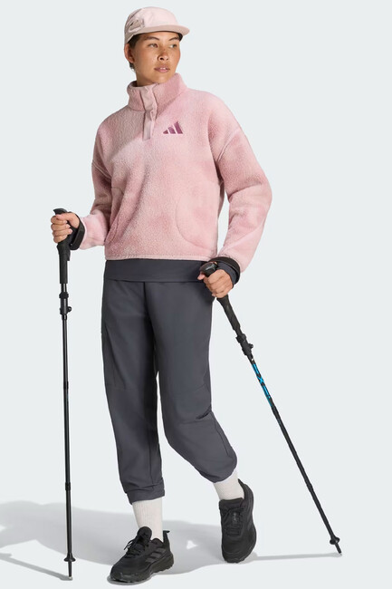 Kadın Mt Ess Hp Aop Sweat KS2313 Pembe (3)