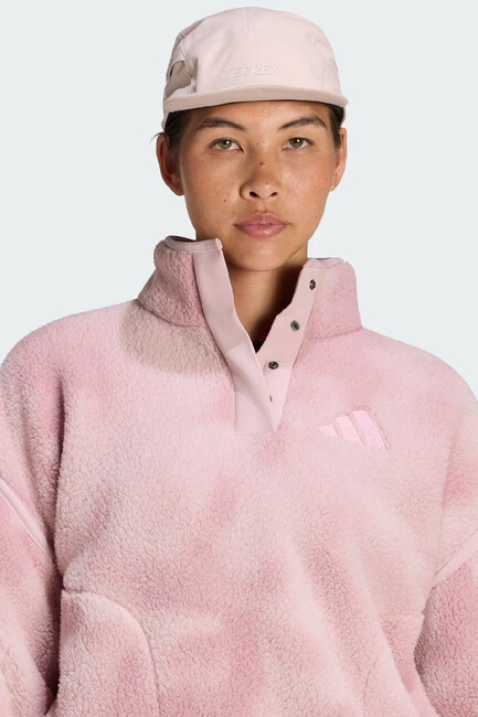 Kadın Mt Ess Hp Aop Sweat KS2313 Pembe - Thumbnail