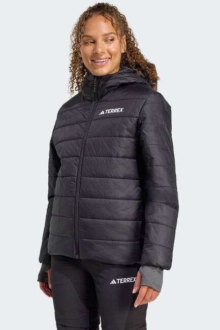 Kadın MT Ess Kapüşonlu Mont KB2169 Siyah (1)