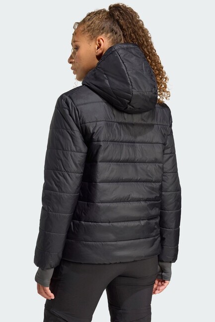 Kadın MT Ess Kapüşonlu Mont KB2169 Siyah (2)