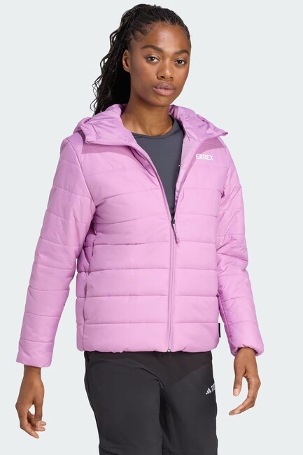 Kadın MT Ess Kapüşonlu Mont KB2171 Pembe (3)