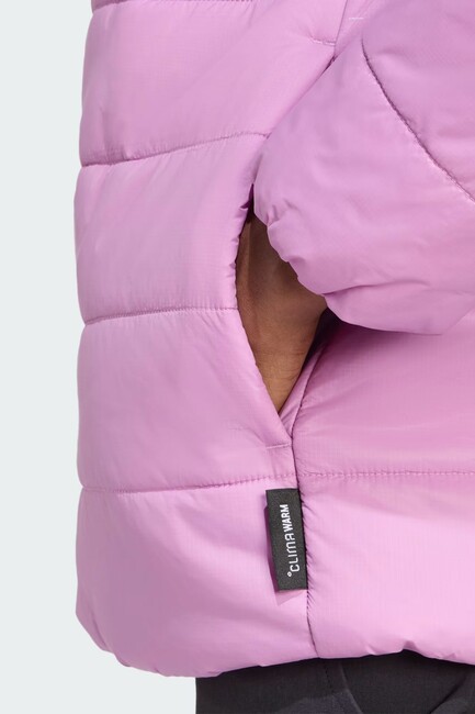 Kadın MT Ess Kapüşonlu Mont KB2171 Pembe - Thumbnail