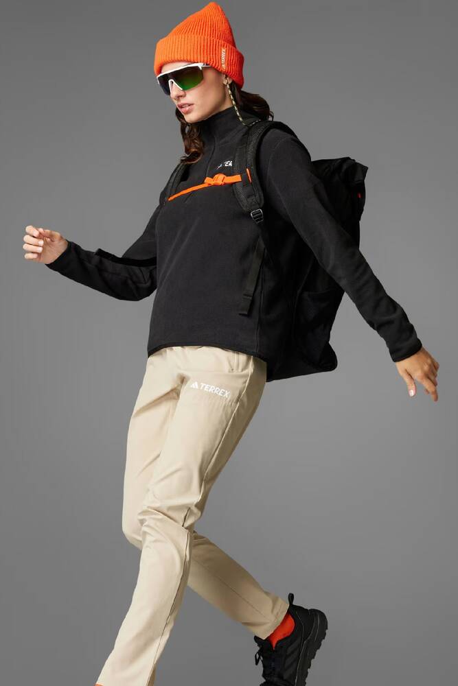 Kadın Multi Essentials Yarım Fermuarlı Sweat JP0788 Siyah 