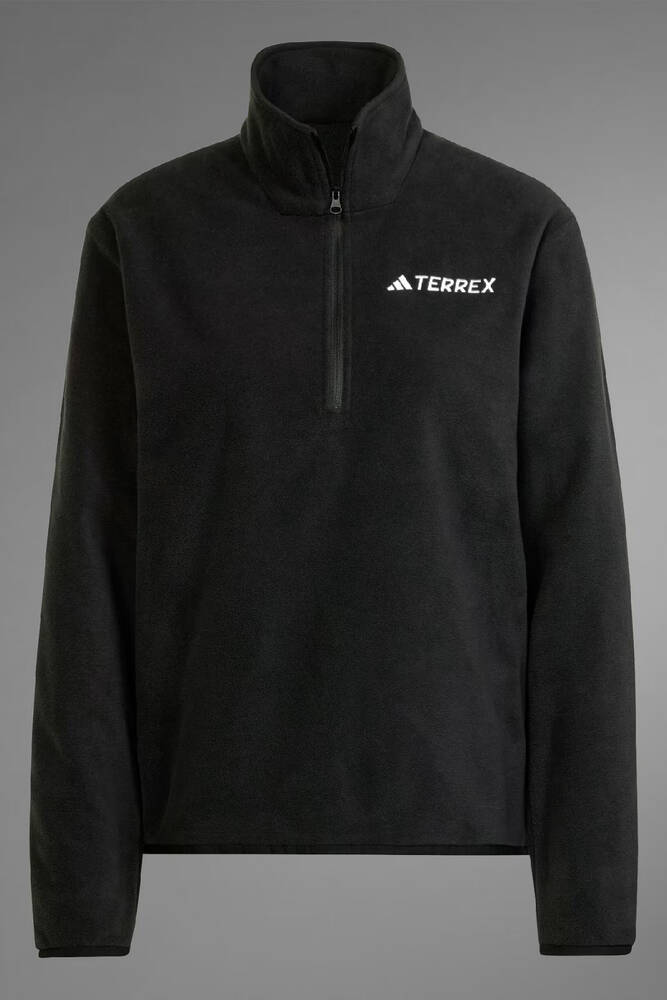 Kadın Multi Essentials Yarım Fermuarlı Sweat JP0788 Siyah 