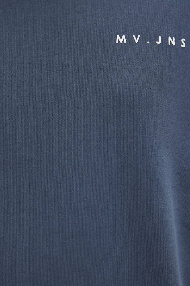 Kadın MV Baskılı Tişört 1613148-70500 Lacivert 