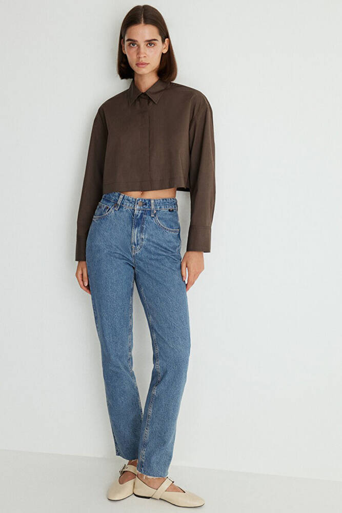 Kadın New York Classic Jean Pantolon 101441-87791 Mavi 