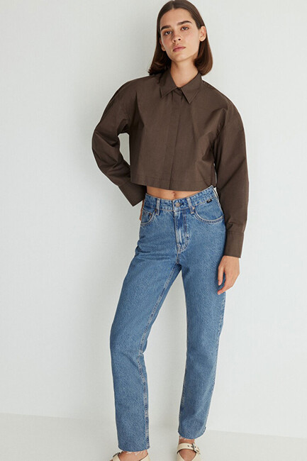 Kadın New York Classic Jean Pantolon 101441-87791 Mavi (2)