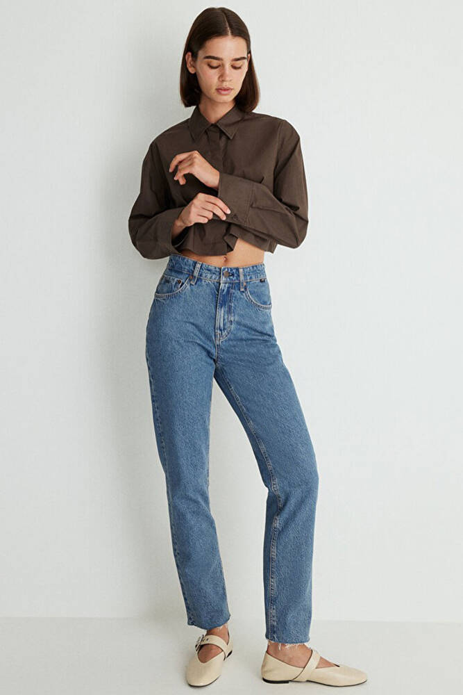 Kadın New York Classic Jean Pantolon 101441-87791 Mavi 