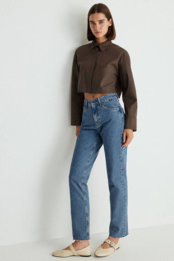 Kadın New York Classic Jean Pantolon 101441-87791 Mavi 