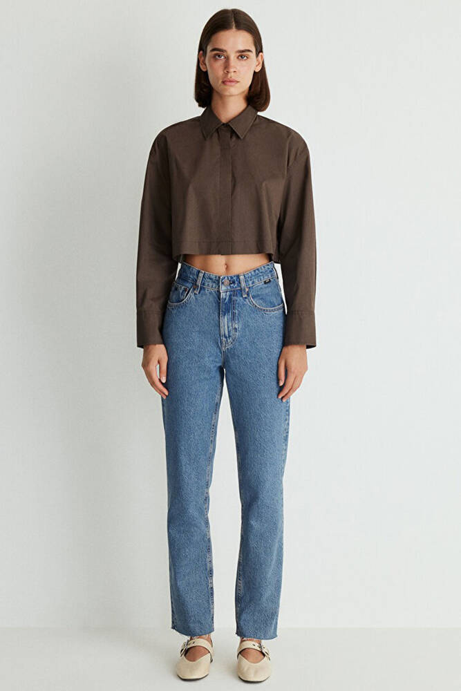 Kadın New York Classic Jean Pantolon 101441-87791 Mavi 