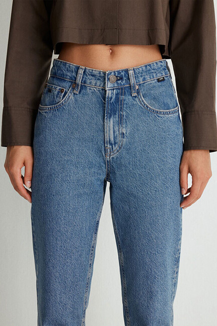 Kadın New York Classic Jean Pantolon 101441-87791 Mavi - Thumbnail