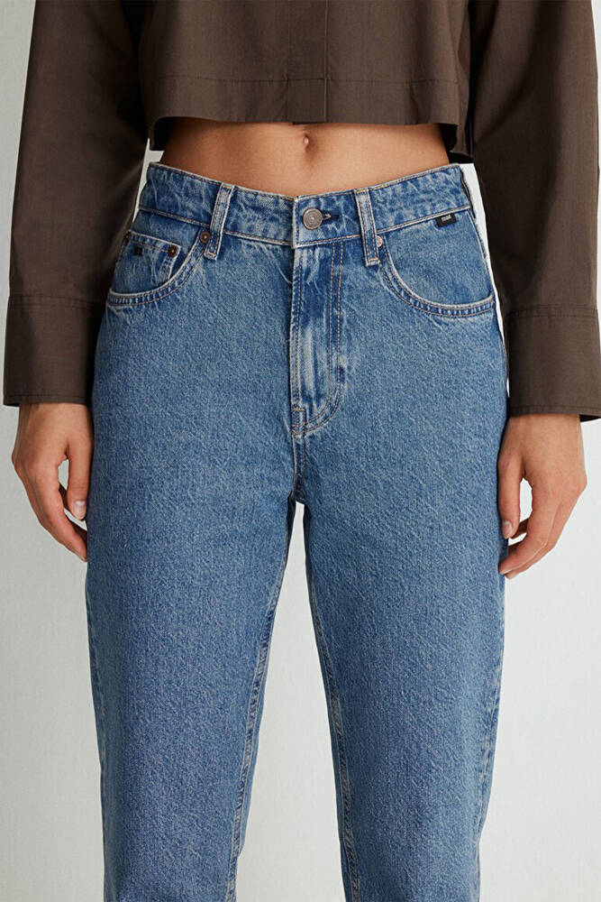 Kadın New York Classic Jean Pantolon 101441-87791 Mavi 