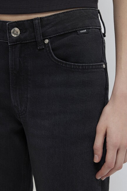 Kadın New York Classic Jean Pantolon 101441-A3765 Gri - Thumbnail