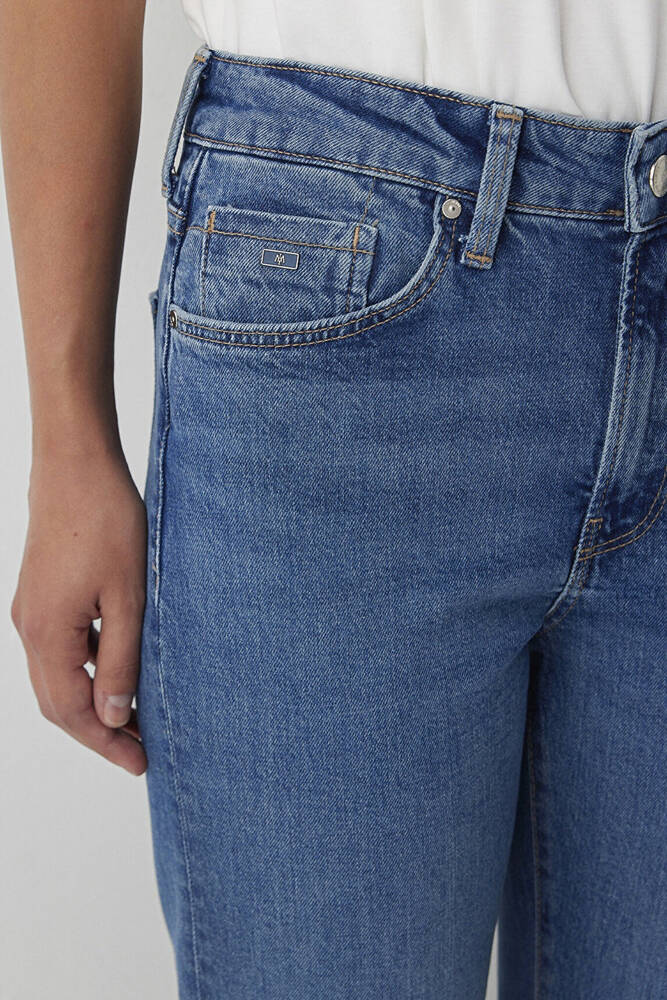 Kadın New York Classic Jean Pantolon 101441-A6203 Mavi - 7