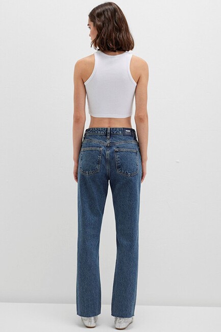 Kadın New York Jean Pantolon 101441-88581 Mavi - Thumbnail