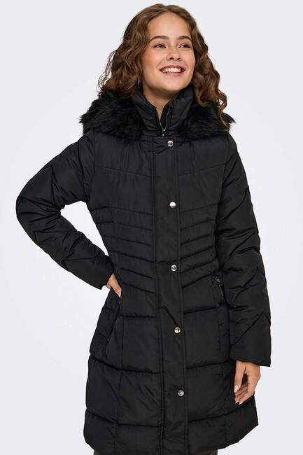 Kadın Nora Puffer Kaban 15321994 Siyah (1)