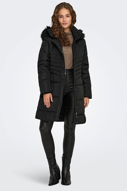 Kadın Nora Puffer Kaban 15321994 Siyah (3)