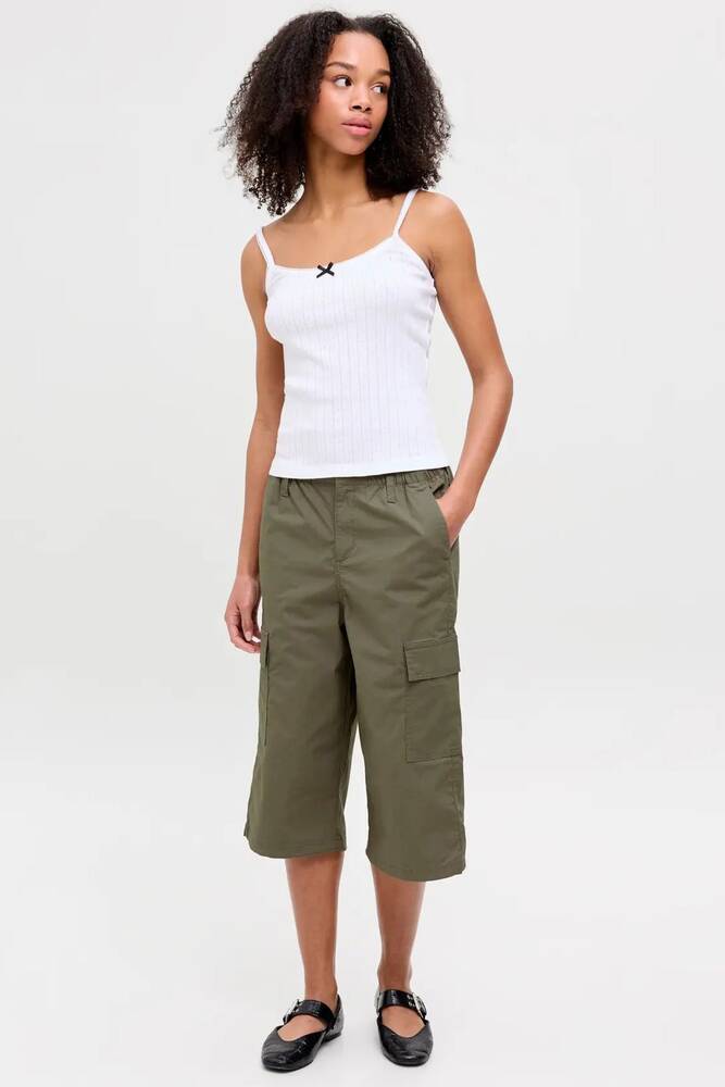 Kadın Olga Caprı Cargo Pantolon 12271698 Haki 