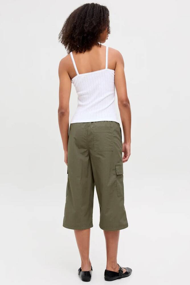 Kadın Olga Caprı Cargo Pantolon 12271698 Haki 