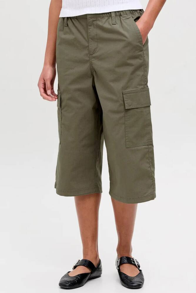 Kadın Olga Caprı Cargo Pantolon 12271698 Haki 
