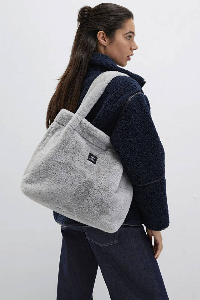 Kadın Omuz Çantası 197617-85550 Gri 