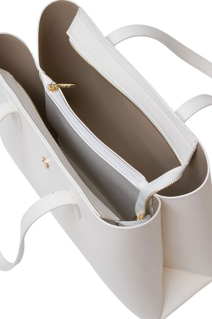 Kadın Omuz Çantası US25186 Beyaz - Thumbnail