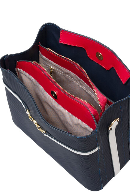 Kadın Omuz Çantası US25238 Lacivert - Thumbnail