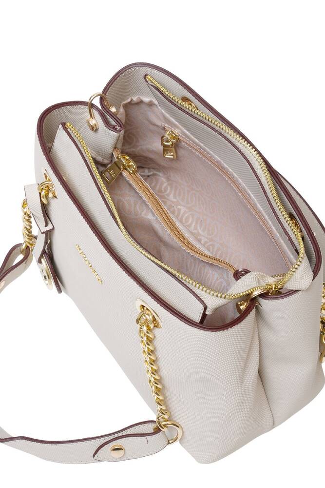 Kadın Omuz Çantası US25248 Bej 