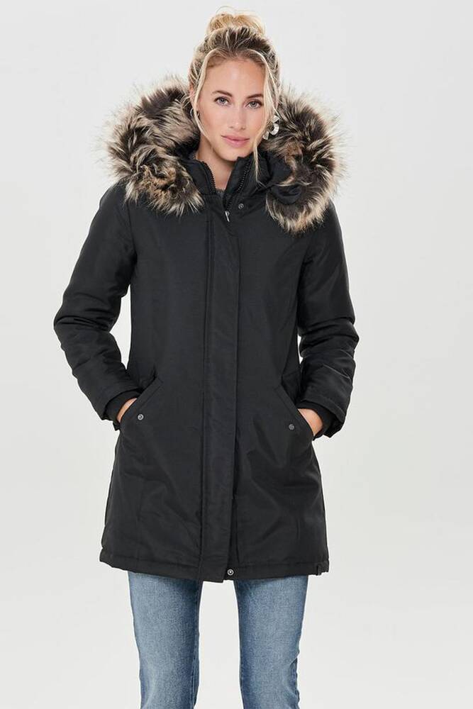 Kadın Onlkaty Kaban 15156573 Siyah 