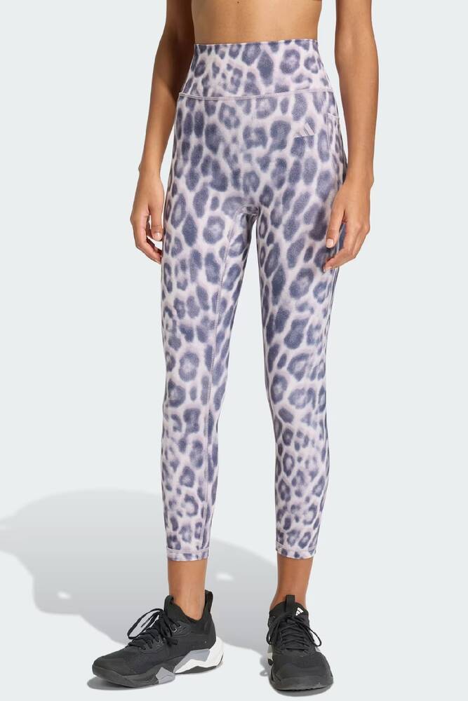 Kadın Opt Ess Aop 7/8 Tayt KA6348 Gri 