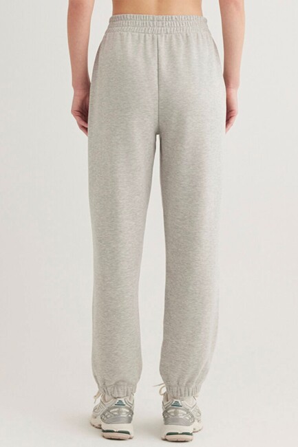 Kadın Örme Eşofman Altı 1010757-82816 Gri - Thumbnail