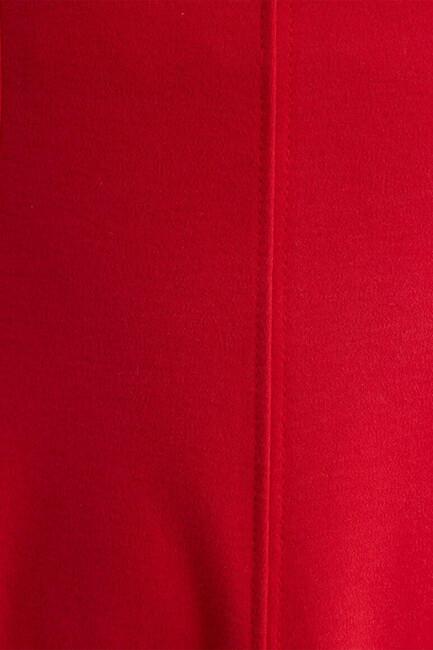 Kadın Örme Mini Elbise 1310679-82580 Kırmızı - Thumbnail