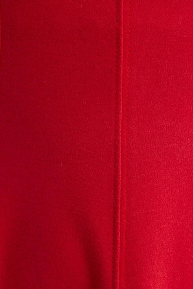 Kadın Örme Mini Elbise 1310679-82580 Kırmızı 