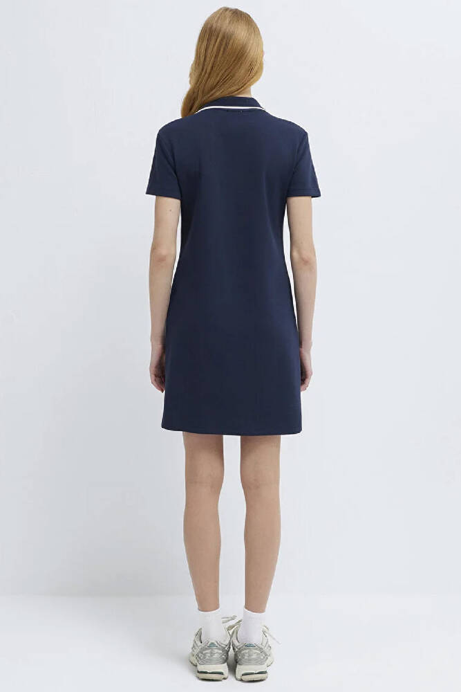 Kadın Örme Mini Elbise 1310775-90372 Lacivert 