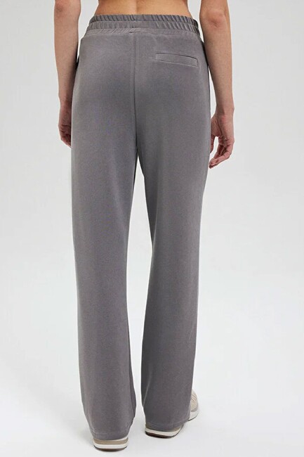 Kadın Örme Pantolon 1010634-70122 Gri - Thumbnail