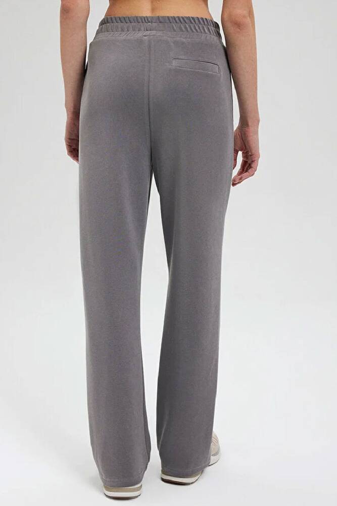 Kadın Örme Pantolon 1010634-70122 Gri 