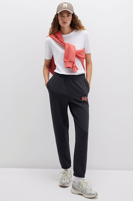 Kadın Örme Pantolon 1010757-80106 Gri (1)